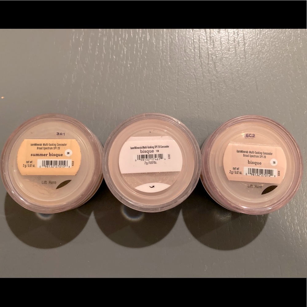 BareMinerals Bisque Concealers - opened